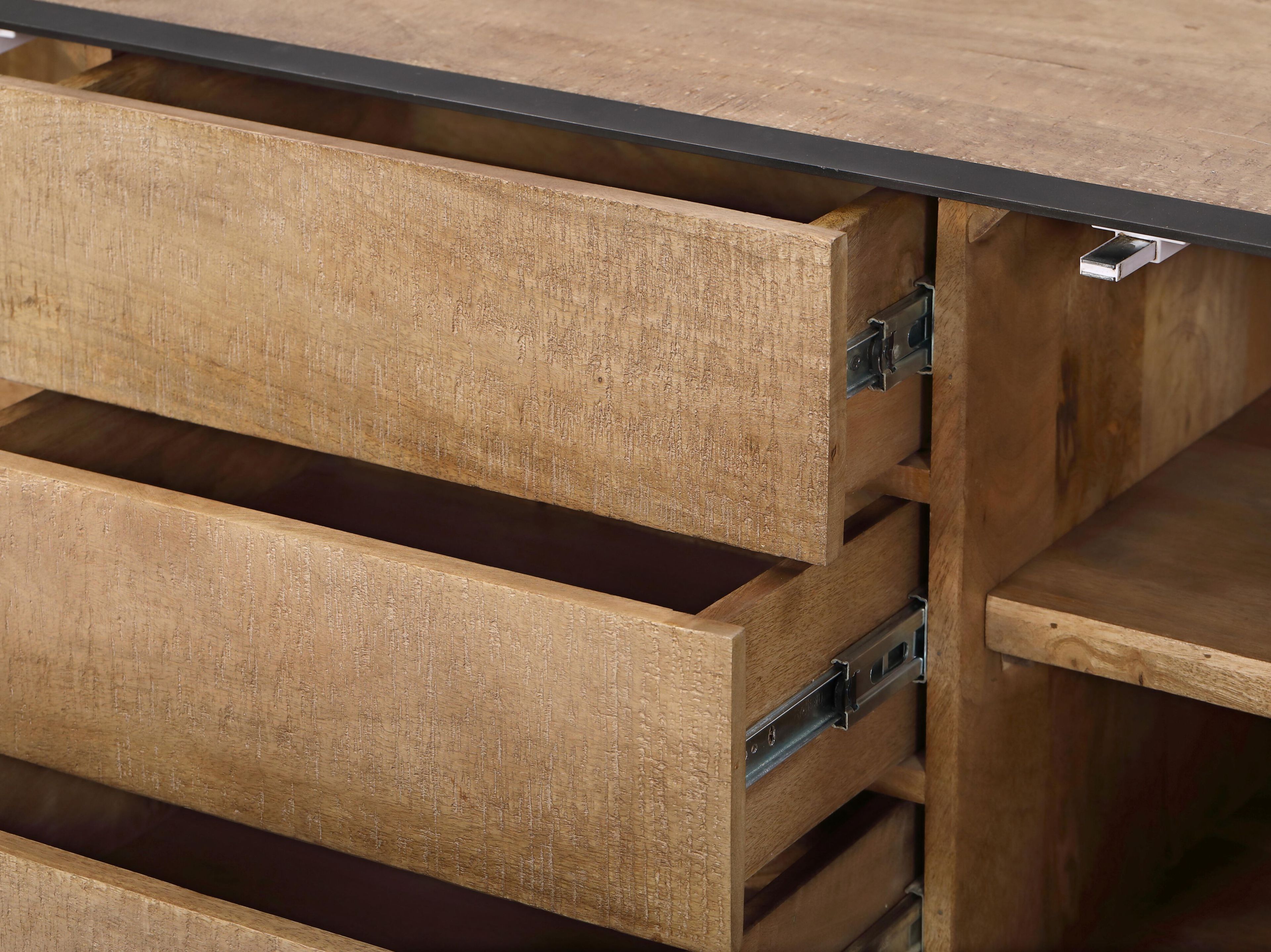 Шкаф для телевизора из манго с ящиками BIZZOTTO Harold ARCH-00136741 - Вид №3