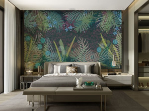 Обои с цветочными мотивами