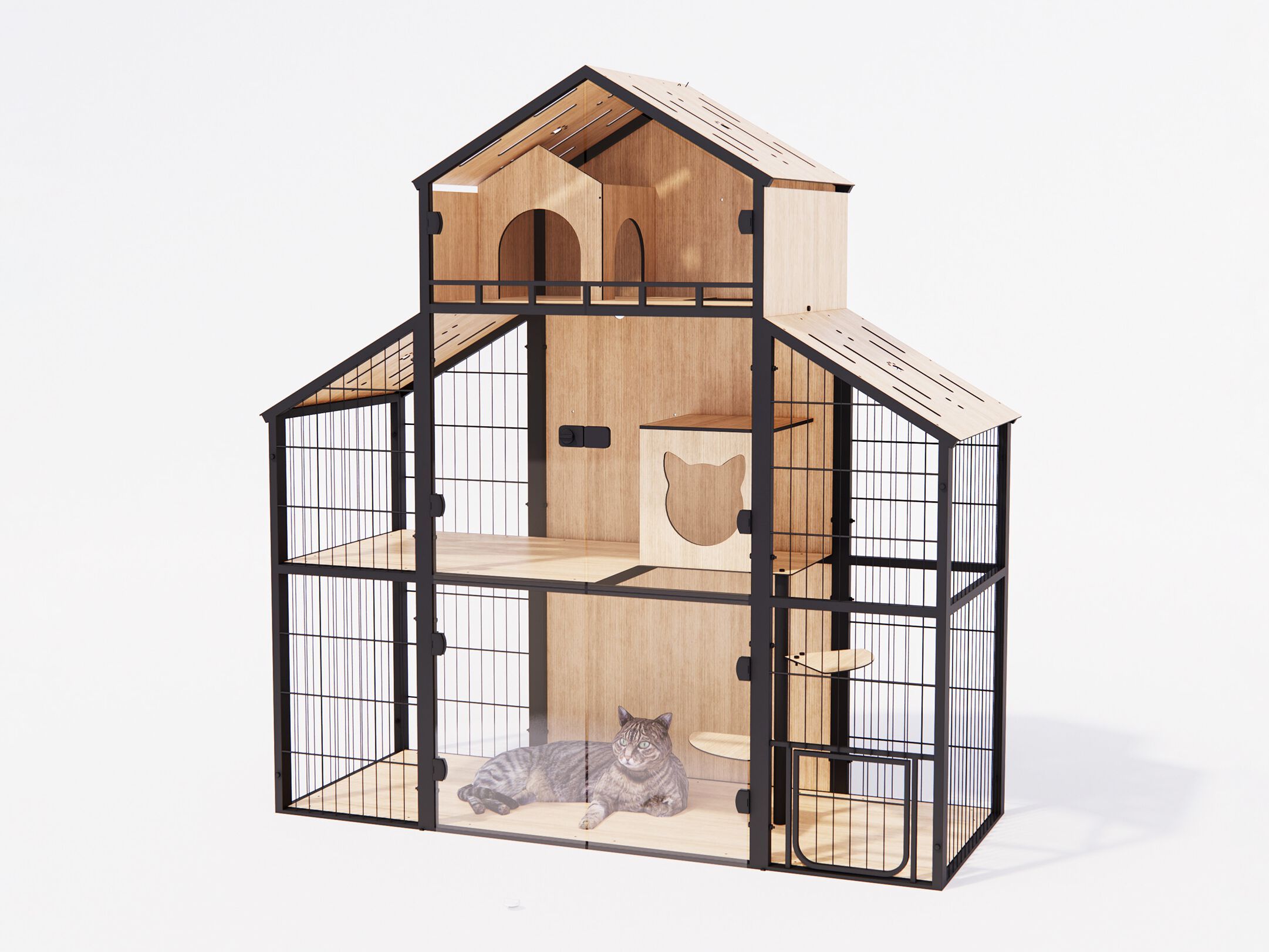 Домик для кошек MaxForm Cross ARCH-00001144