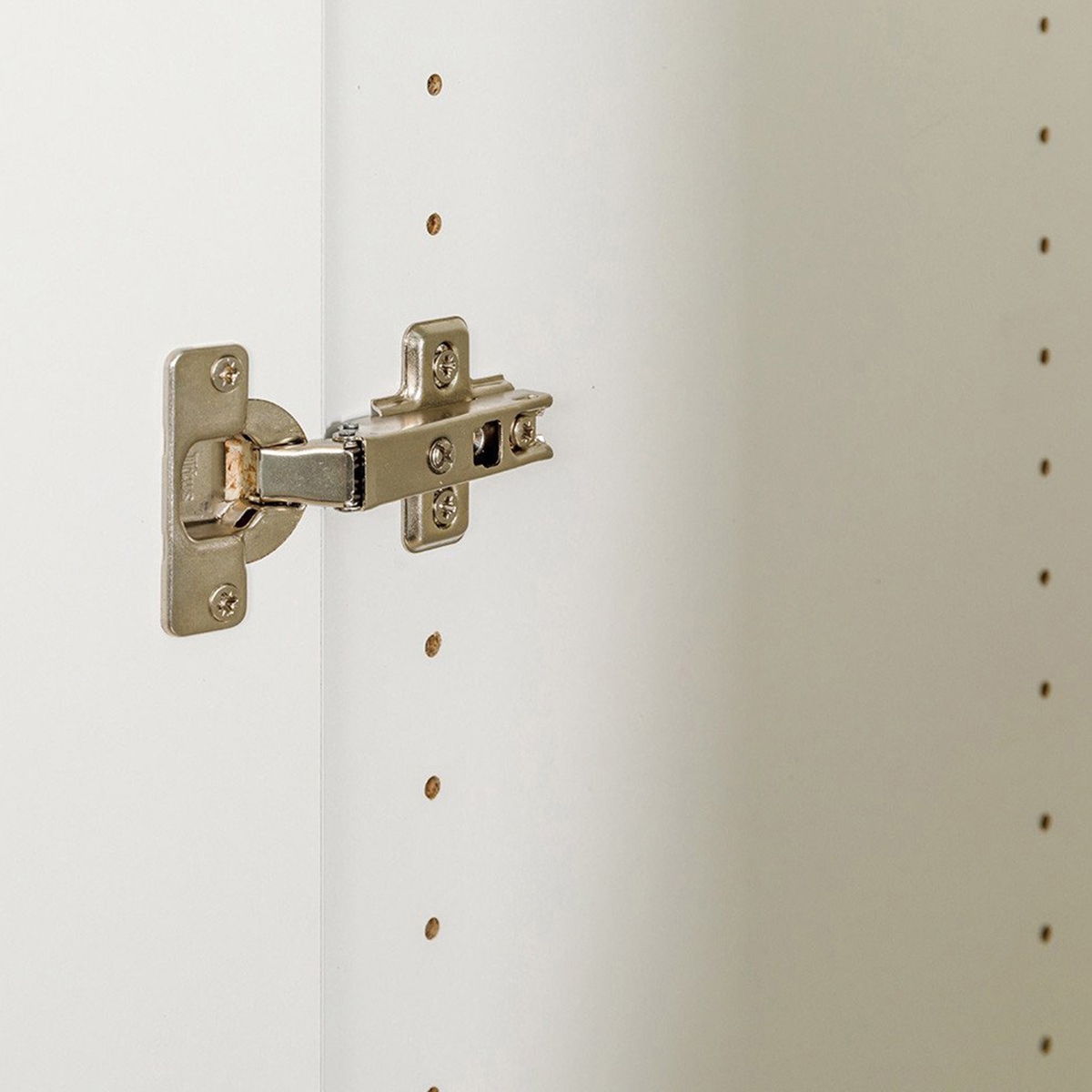 Комплект : дверь-рамка, петли, доводчики, 372х2292х16 мм, белый LJPS0602 Public Steel Россия  - Вид №1