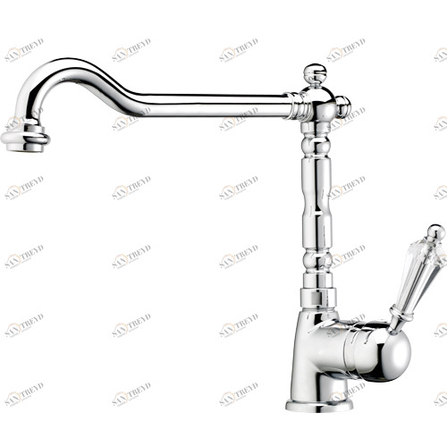 32180 Смеситель для кухни, монокомандный - Swarovski EFFEPI RUBINETTERIE Design 