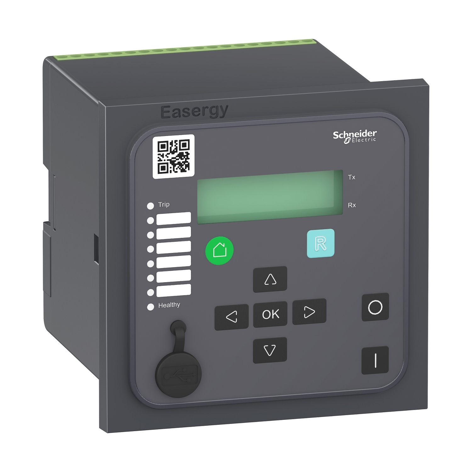 REL15013R Терминал F 90-250В 3ТТ 1Io: 0.05-12IN, 4ВХ/8ВЫХ, RS485, USB Schneider Electric Easergy P1 
