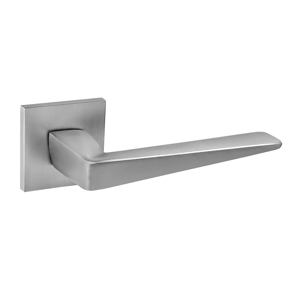 Дверная ручка Puerto Раф Slim в сатиновом хроме для межкомнатных дверей 89394699 STLM-1419282