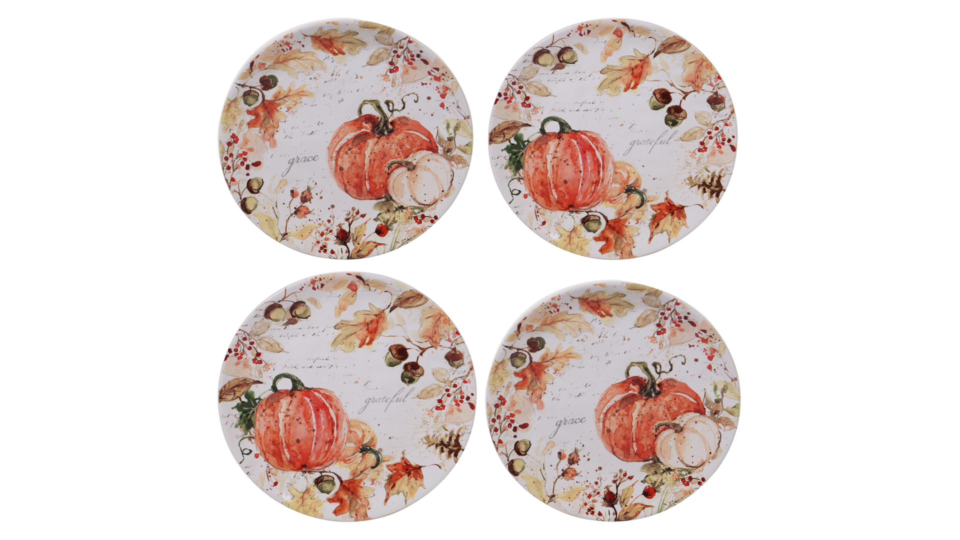 10642631 Certified International Тарелка закусочная Certified Int. Осенние краски-grace 23см, керамика Керамика  - Вид №1