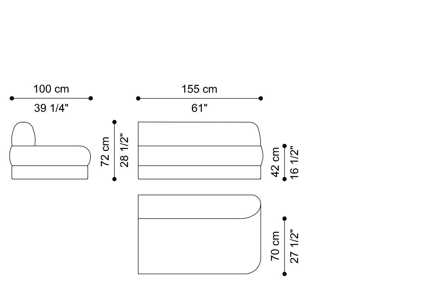 Ткань диван Gianfranco Ferré Home ALEXANDER 2.0 ARCH-00083596 - Вид №8