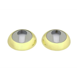 Дверная ручка на розетке Фабрика замков FZ SG ET без запирания цвет золото