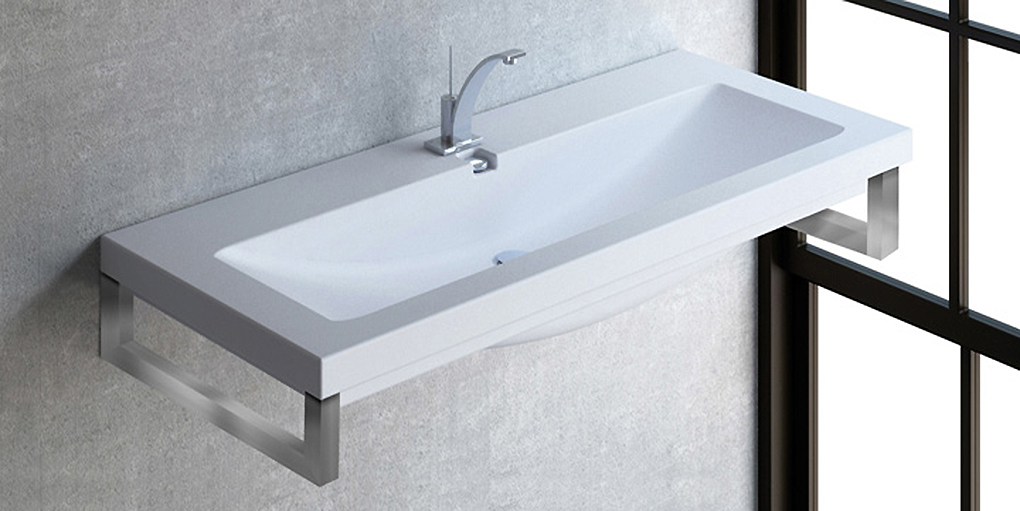 LH09050101 Подвесная раковина настенная овальная Disegno Ceramica  белая  - Вид №1