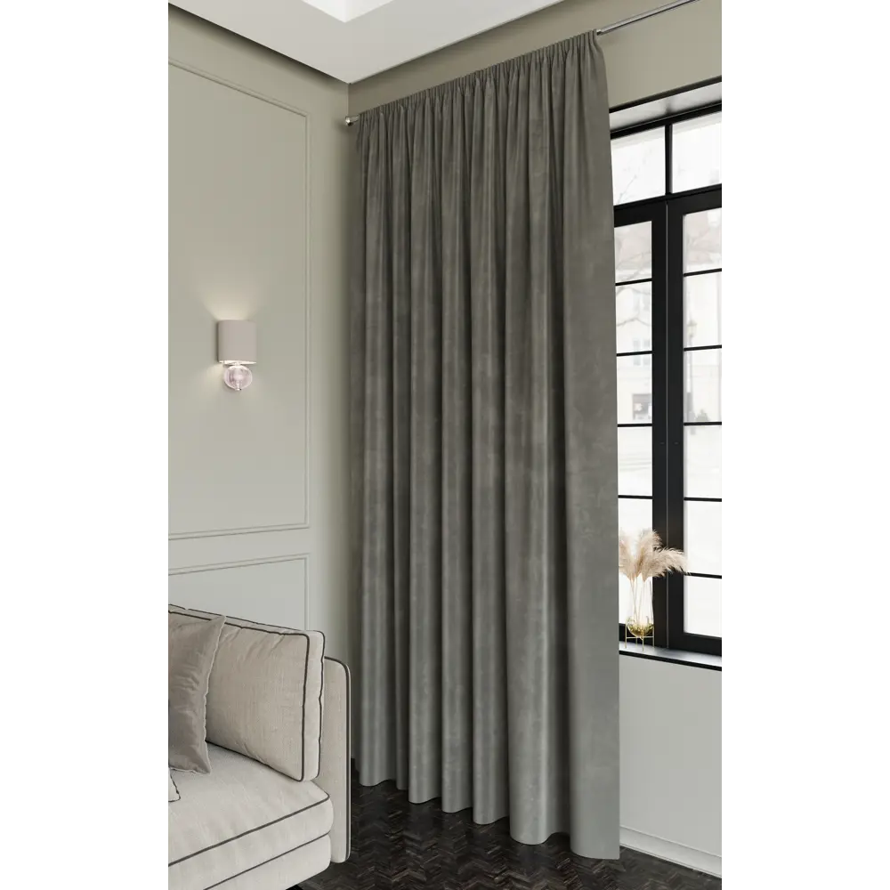 Штора MIAMOZA Дионис с бархатной текстурой 200x280 см в стиле неоклассика 89427071 STLM-1579523