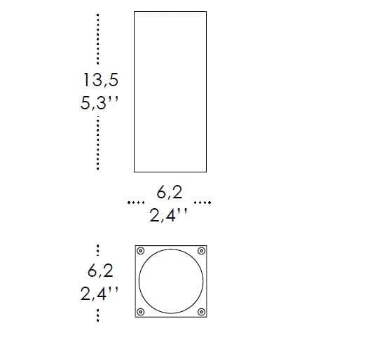 Литой алюминиевый потолочный светильник In Stock Шафран ARCH-00073809 - Вид №3