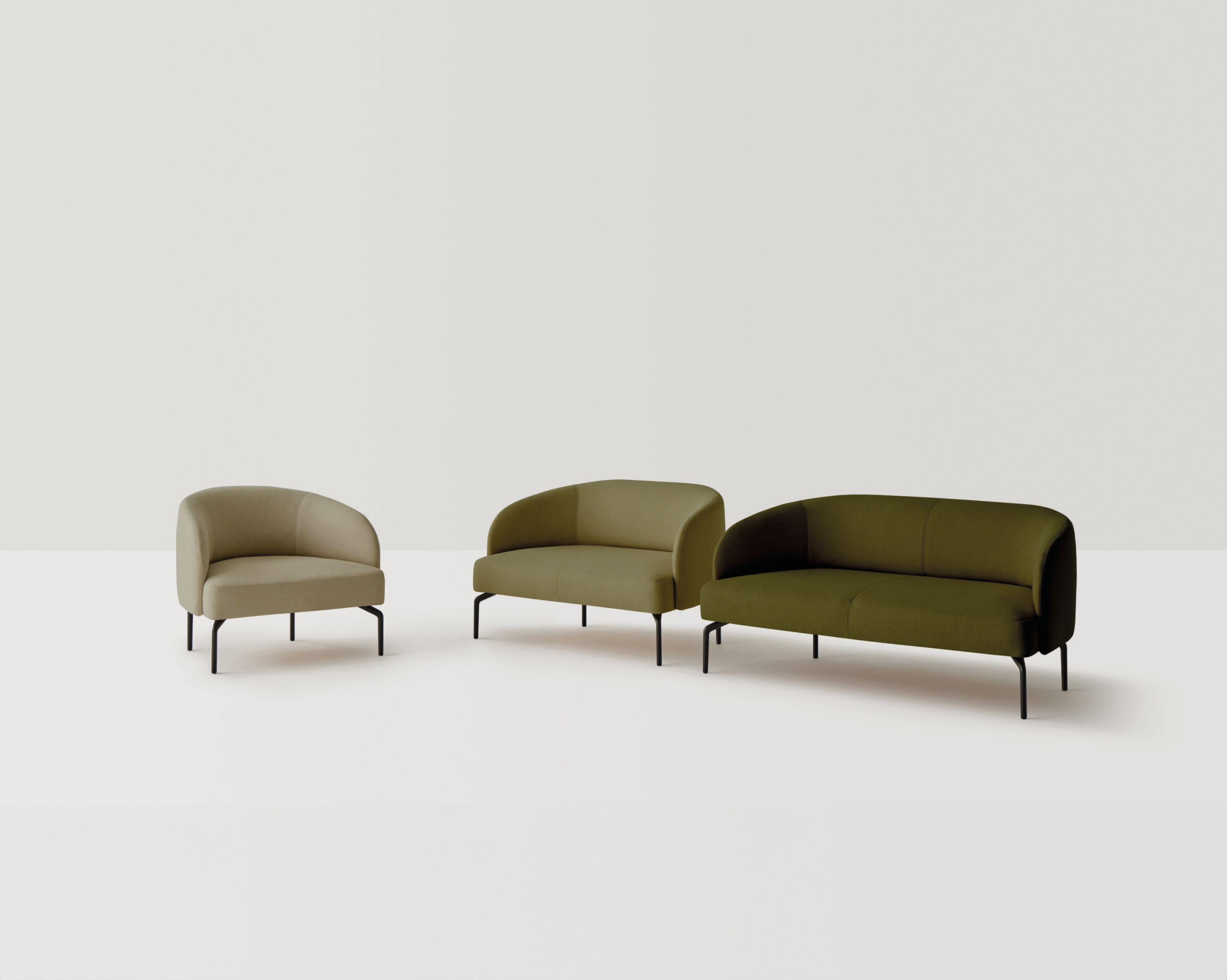 3-местный тканевый диван INCLASS Kern ARCH-00033196 - Вид №2