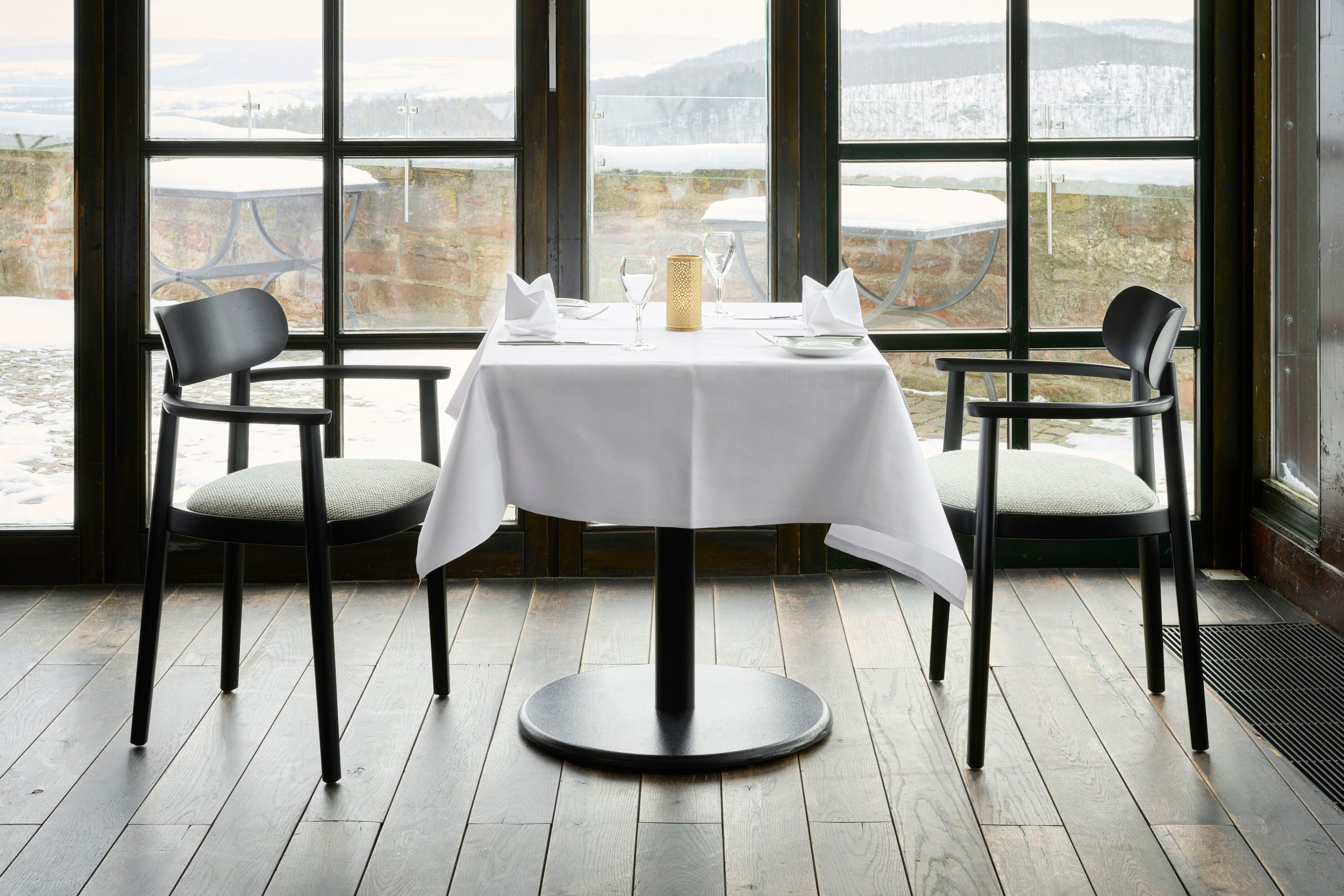 Стул из массива дерева с мягким сиденьем THONET 118 ARCH-00055507 - Вид №4