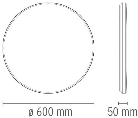 Flos Светодиодный потолочный светильник прямого света Home collection - muro+soffitto sun-id-1365321 - Вид №1