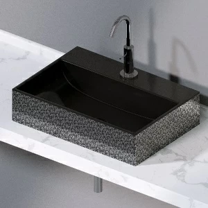 L240401P Накладная раковина на столешницу  прямоугольная A. e T. Italia THIN