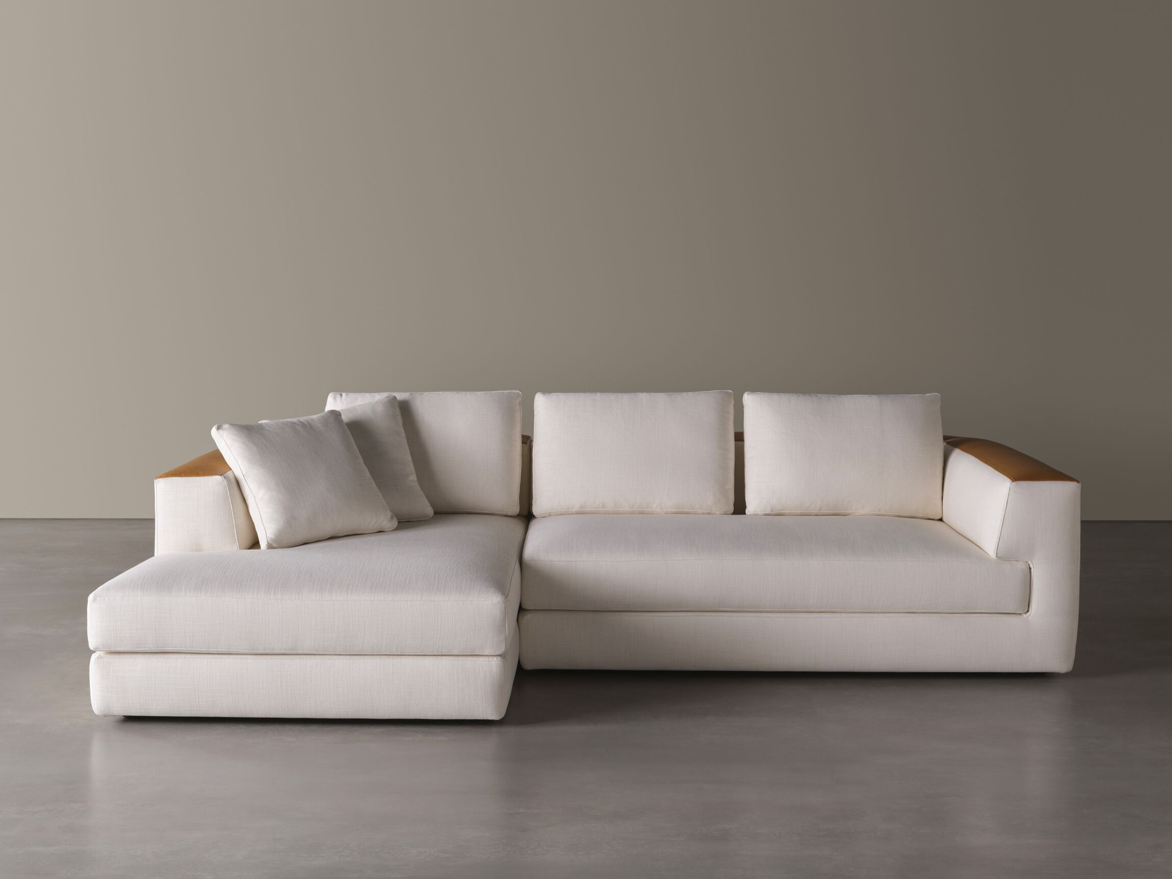 Съемный модульный диван из ткани Meridiani Roger ARCH-00054652 - Вид №11