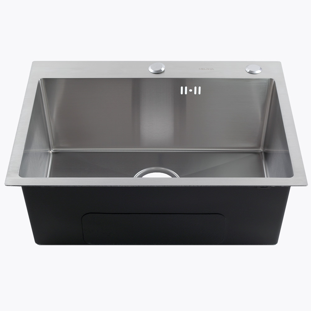 Мойка D6045H+4 сатин MELANA ProfLine 3,0/220 комплект мойки из нержавеющей стали 5 в 1  - Вид №9