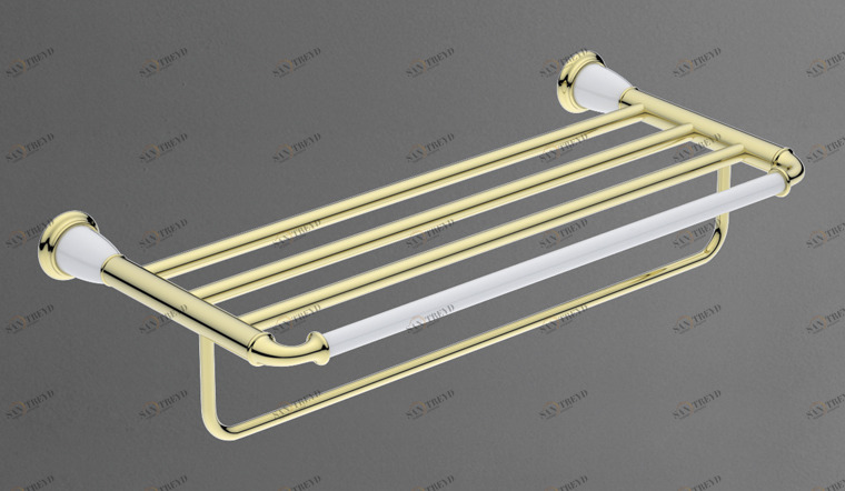 Полка для полотенец настенная ART&MAX BIANCHI AM-E-2610-Do