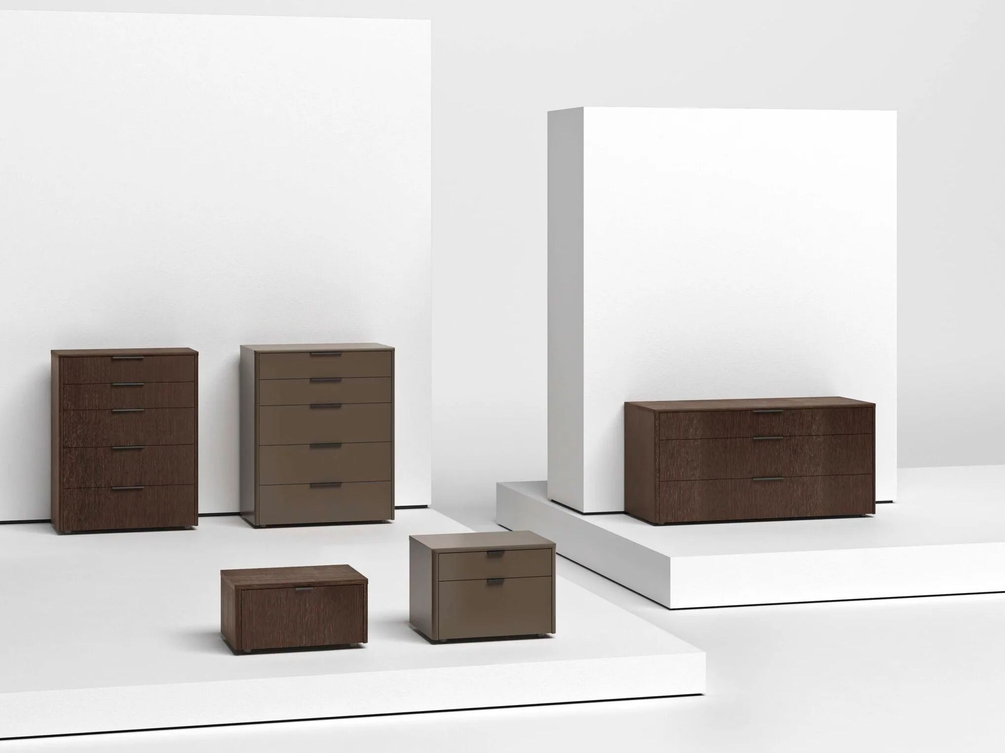 Деревянная тумбочка с ящиками Alf DaFrè Timeless ARCH-00094069 - Вид №1