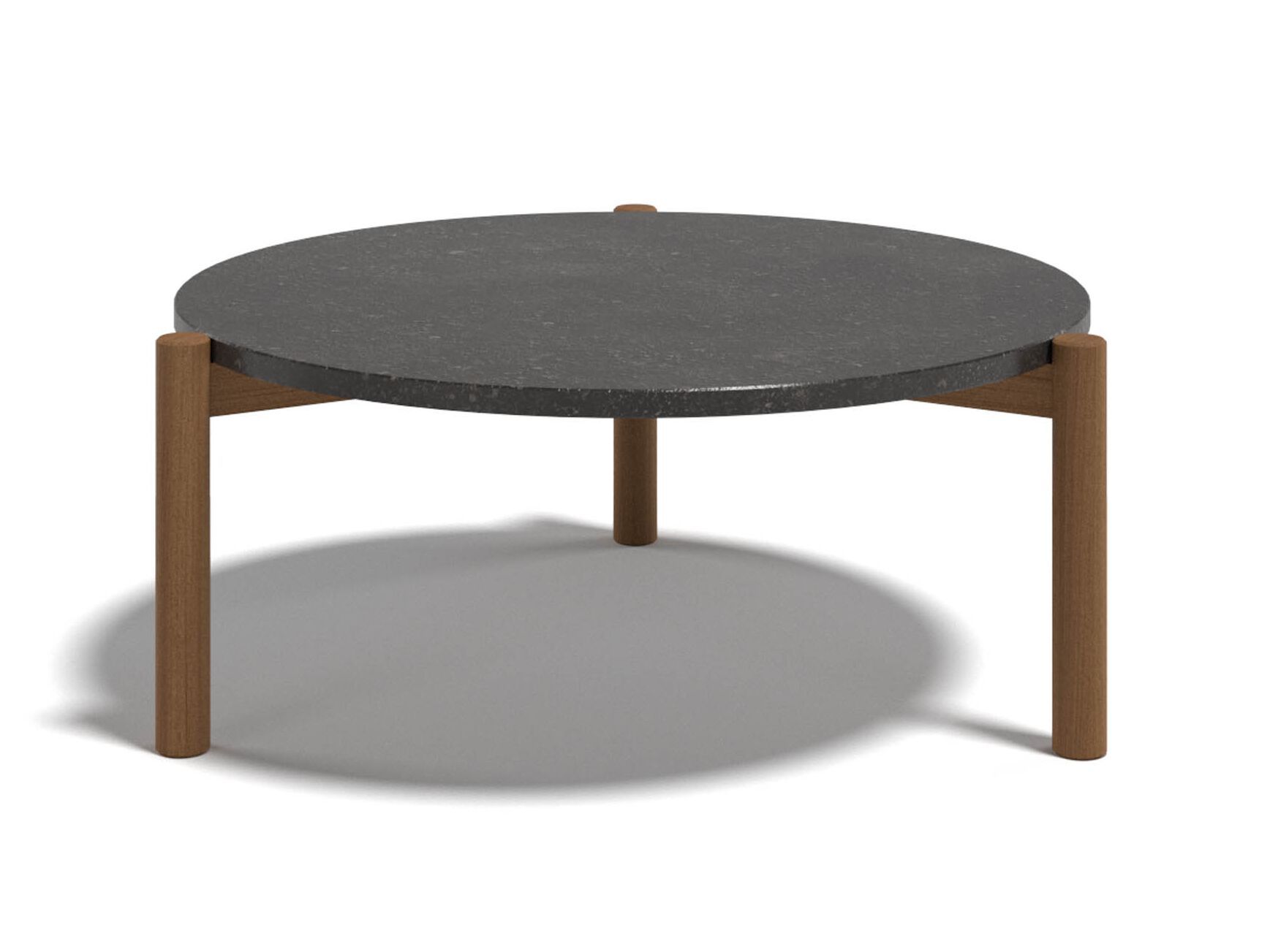 Круглый стол из тикового дерева и столешница из керамогранита Atmosphera Lodge .25 ARCH-00143892 - Вид №5