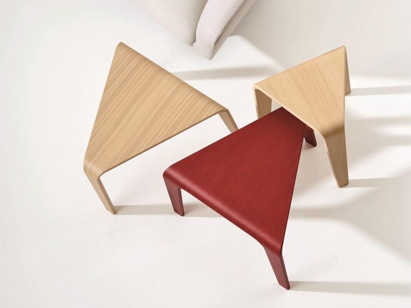 arper Низкий табурет из дуба Ply sun-id-1481640 - Вид №5