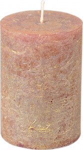 10629100 Luz your senses Свеча цилиндрическая Luz your senses 10см (вечернее золото) Парафин