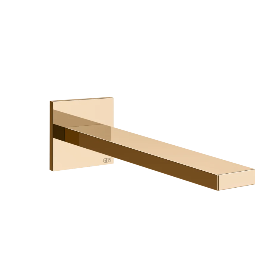 Носик для умывальника 73102 735 Gessi Inverso ТЕПЛАЯ БРОНЗА PVD 73102735