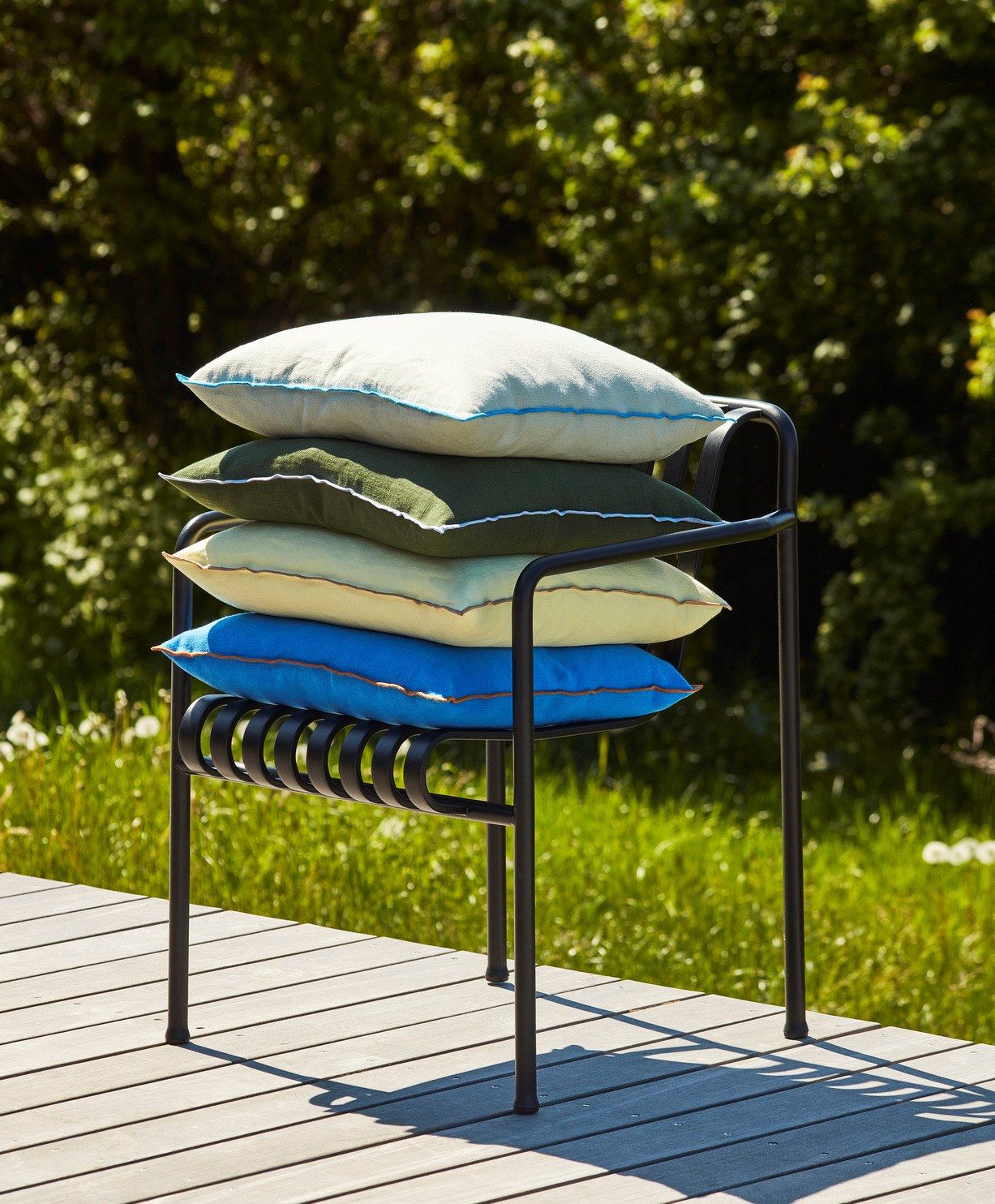 Стальной садовый стул с подлокотниками Hay Палисад ARCH-00052646 - Вид №10