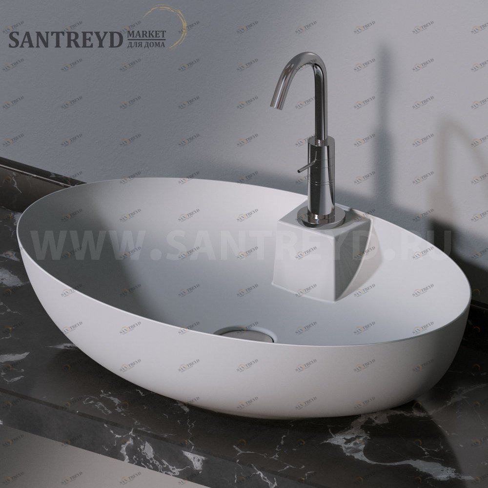 L604117 Накладная раковина на столешницу  овальная A. e T. Italia ELITE AeT ITALIA