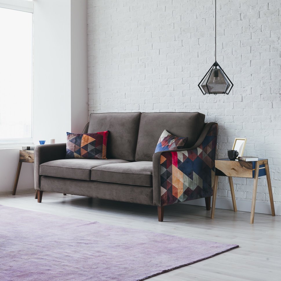 Диван Triangle прямой коричневый ICON DESIGNE TRIANGLE 096827 Коричневый  - Вид №3