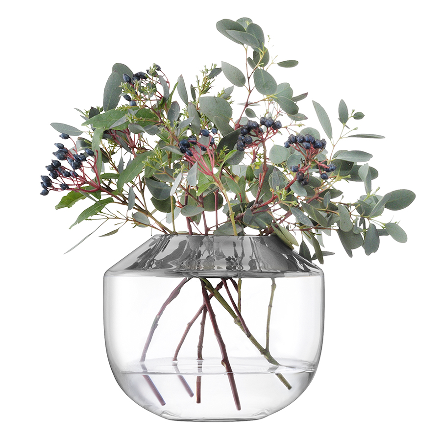 Ваза Space 15 см платина LSA International G140215359 - Вид №1