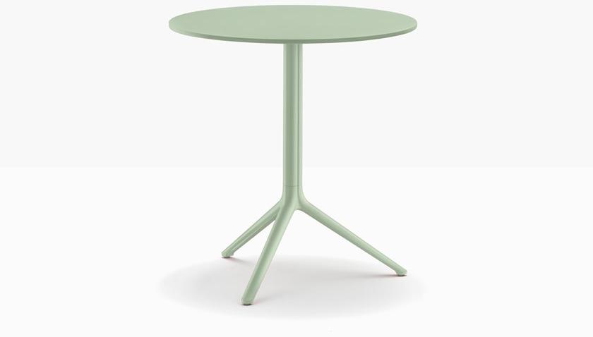 Pedrali Круглый алюминиевый стол с основанием 4 звезды sun-id-1438859 - Вид №3