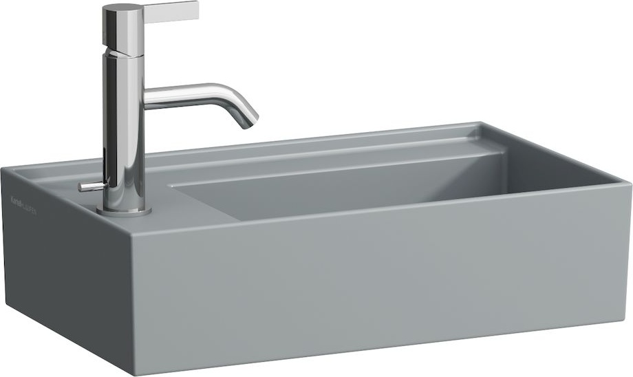 H8153354001111 Мини-раковина, ассиметричная, со специальным скрытым сливом LAUFEN PRO - Вид №7