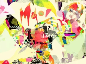 MOMENTI Авторский художественный принт Crazy home paintings Gi-011