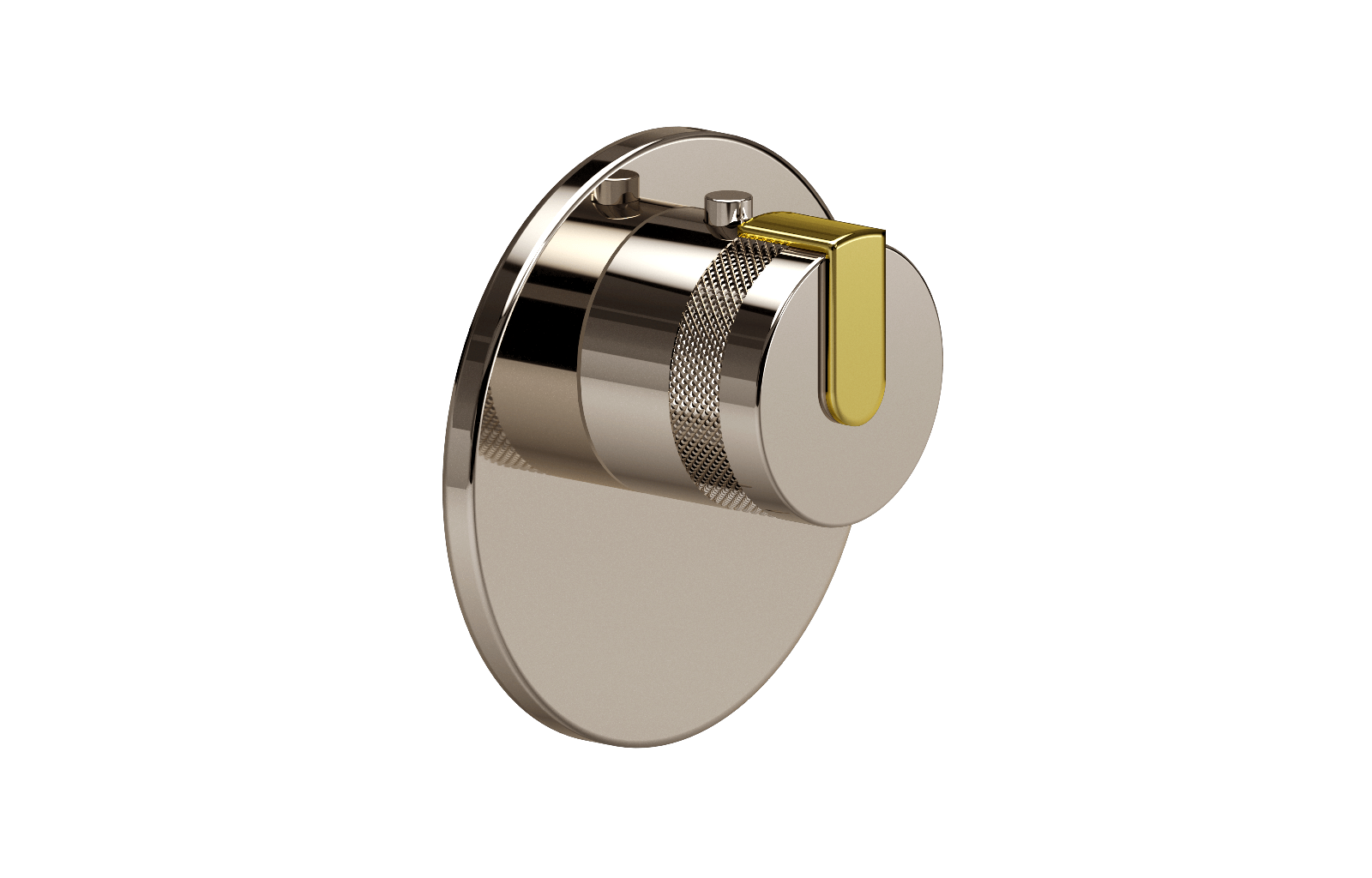 E-8027-R1PNE-L1PB-PN-T Термостатический переключатель 3/4-Внешняя часть GRAFF MOD+