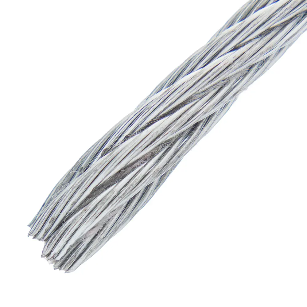 Трос стальной DIN 3055 4 мм 10 м, цвет цинк 15956110 STLM-2038919 Santreyd 