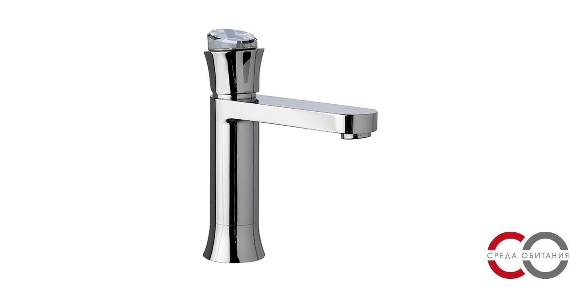 Однорычажный смеситель для раковины с клапаном клик-клак 67.004C MAIER MUSE DIAMOND 67004C - Вид №2