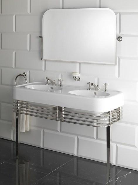 Devon&Devon Двойная керамическая консольная мойка Blues sun-id-1364384 - Вид №2