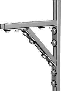 6584053 BIS RapidRail® Уголки 135° для создания конструкций из профиля RapidRail walraven  - Вид №2