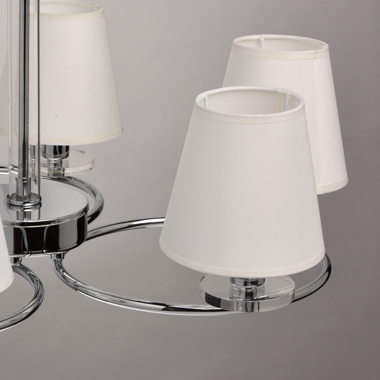 Потолочная люстра MW-Light Онтарио 1 692010106 белая MW-LIGHT ДИЗАЙНЕРСКИЕ, ОНТАРИО 187971 Белый  - Вид №2