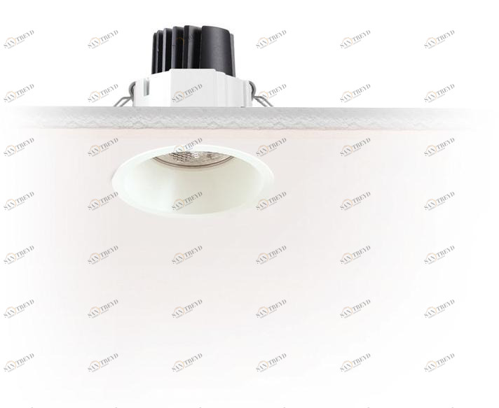 EGOLUCE Встраиваемый светодиодный точечный светильник Tappo 6330 + power led 