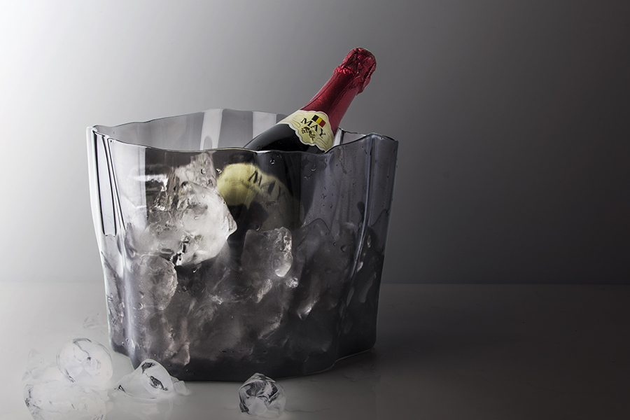 Органайзер черный прозрачный средний Flow QUALY  00-3872241 Прозрачный;черный  - Вид №2