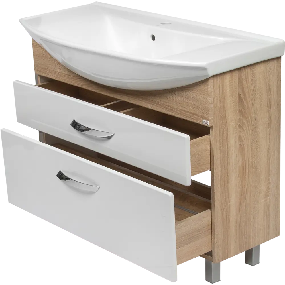 Тумба под раковину напольная Wave 105 см VIGO STLM-2079778 - Вид №2