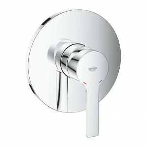 Смеситель однорычажный для душа GROHE Lineare New, круглая розетка, хром (24063001)