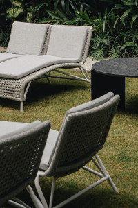 Синтетическое волокно двойной сад кровать