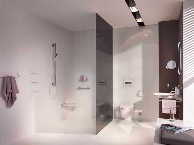 950.33.11051 Душевая штанга теплое прикосновение HEWI Greifen  - Вид №4