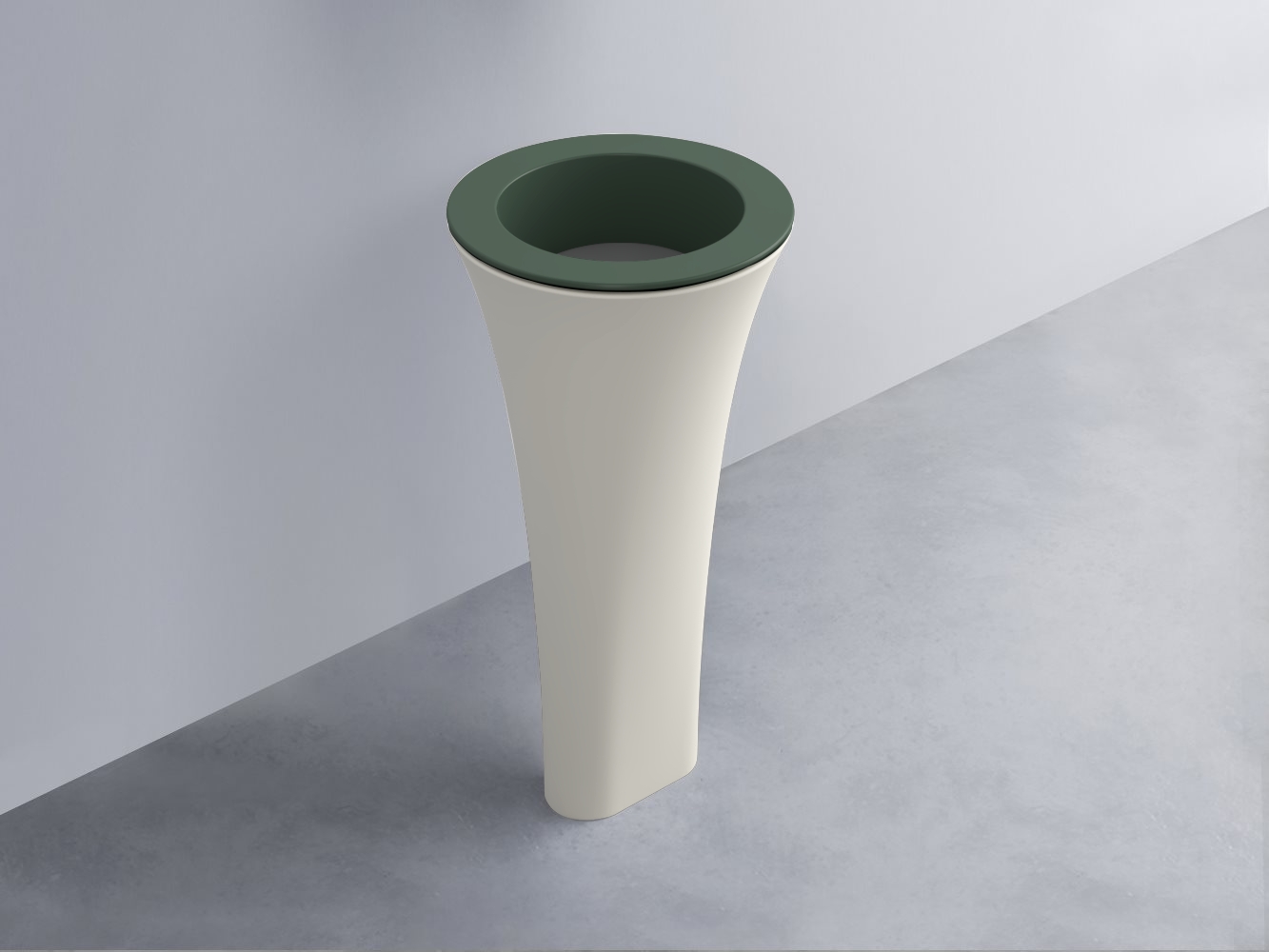 AMLA45-MU+AMPILT-CM+AMCOLT-TL Раковина Amedeo Tondo отдельностоящая cielo Enjoy + Amedeo Ceramica Cielo