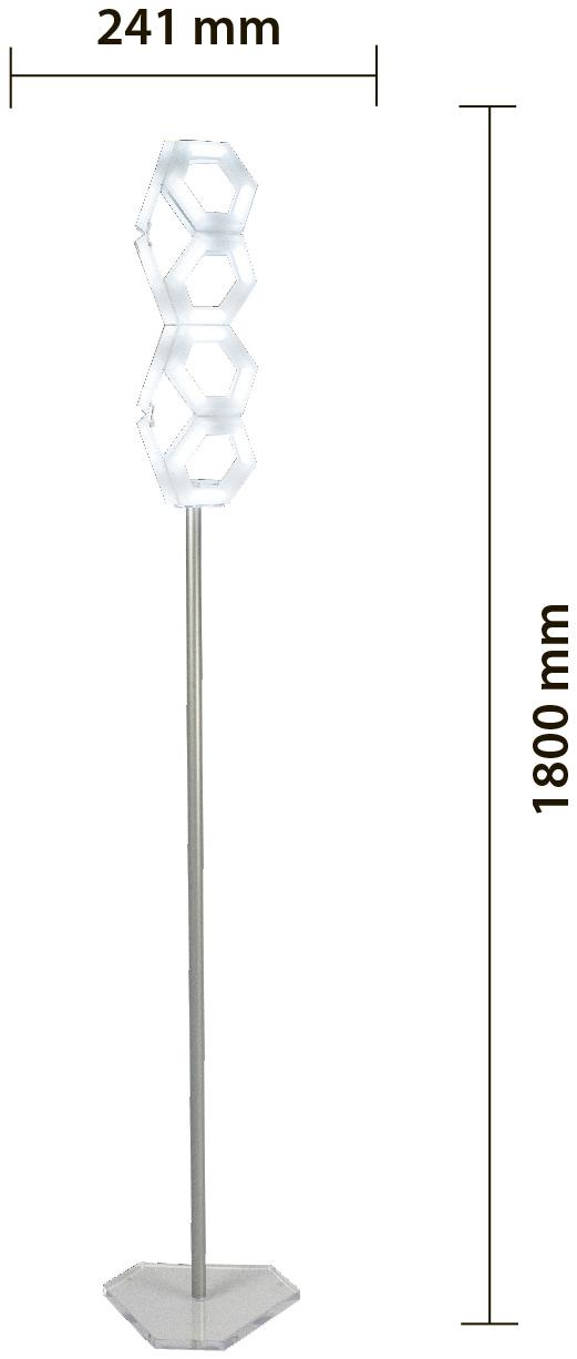 Kriladesign Торшер светодиодный в пмма Fullerene 4003 - Вид №3