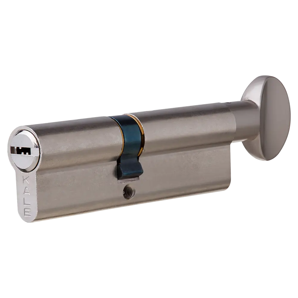 Цилиндр Kale 164BM-100-C-NP, 40х50 мм, ключ/вертушка, цвет никель 82394818 STLM-2170038 