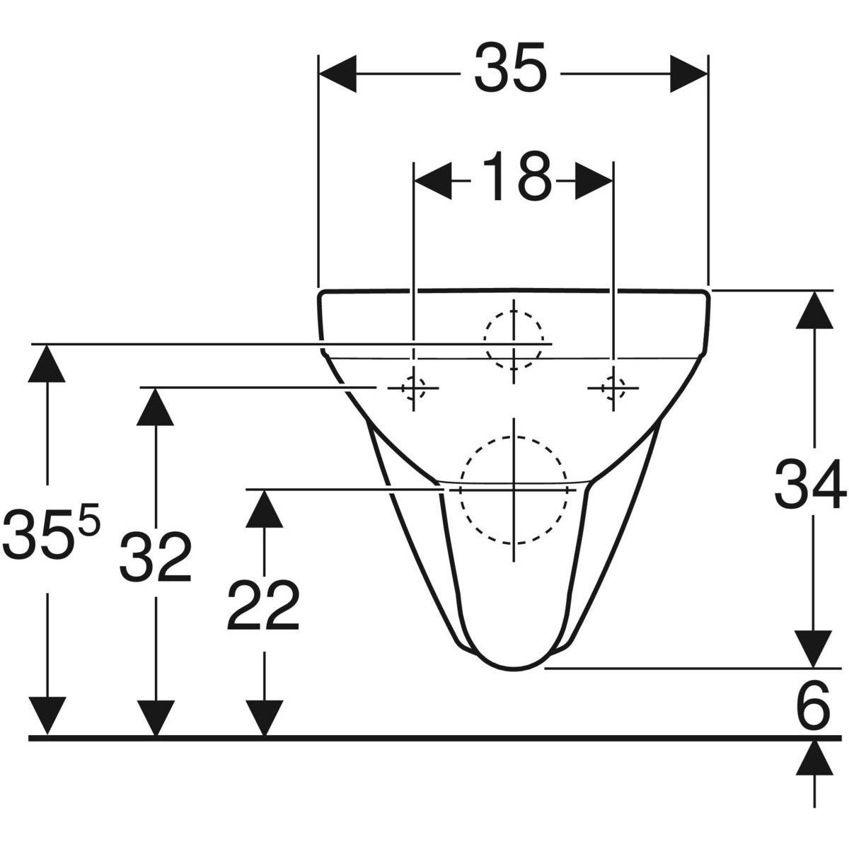 Подвесной туалет в витрине Geberit площадь Сельнова ARCH-00083736 - Вид №4