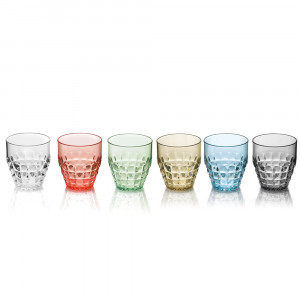 22570252 Набор стаканов tiffany, 350 мл, акрил, 6 шт. Guzzini