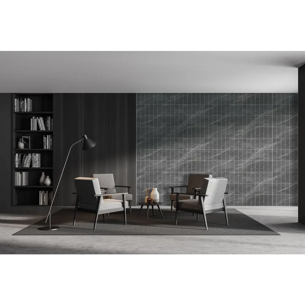 Стеновая панель Santreyd Вертикаль сумрак - элегантное решение для интерьера 89379517 STLM-1541855 - Вид №2